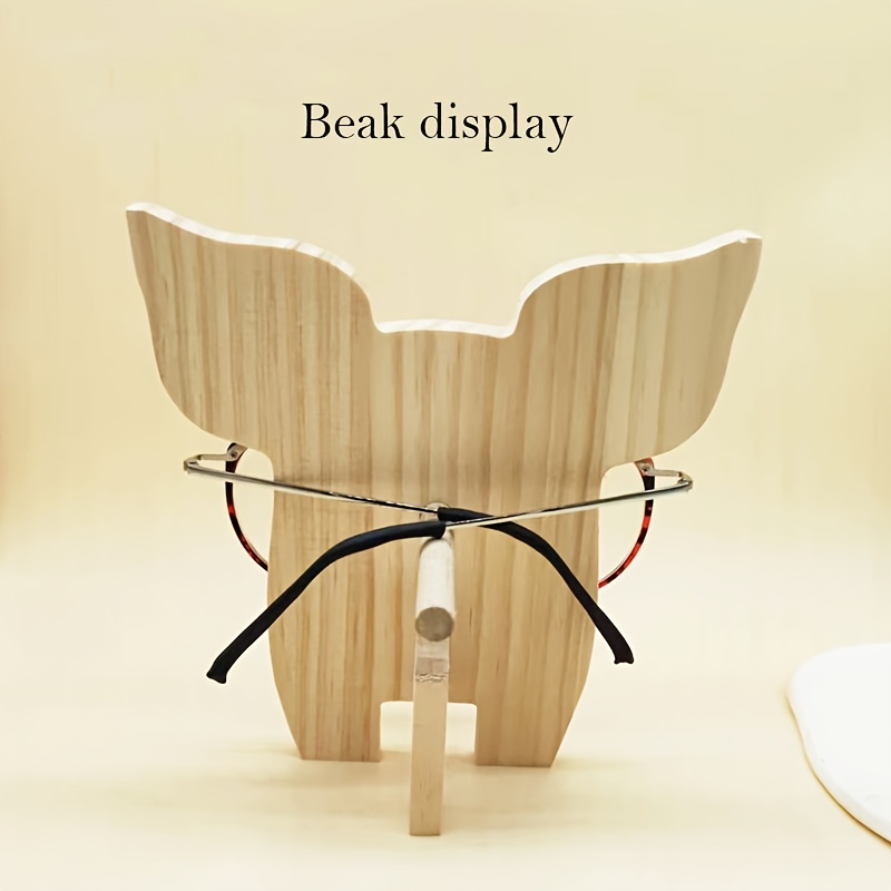 1 pc porte lunettes en bois support de support de lunettes - Temu France