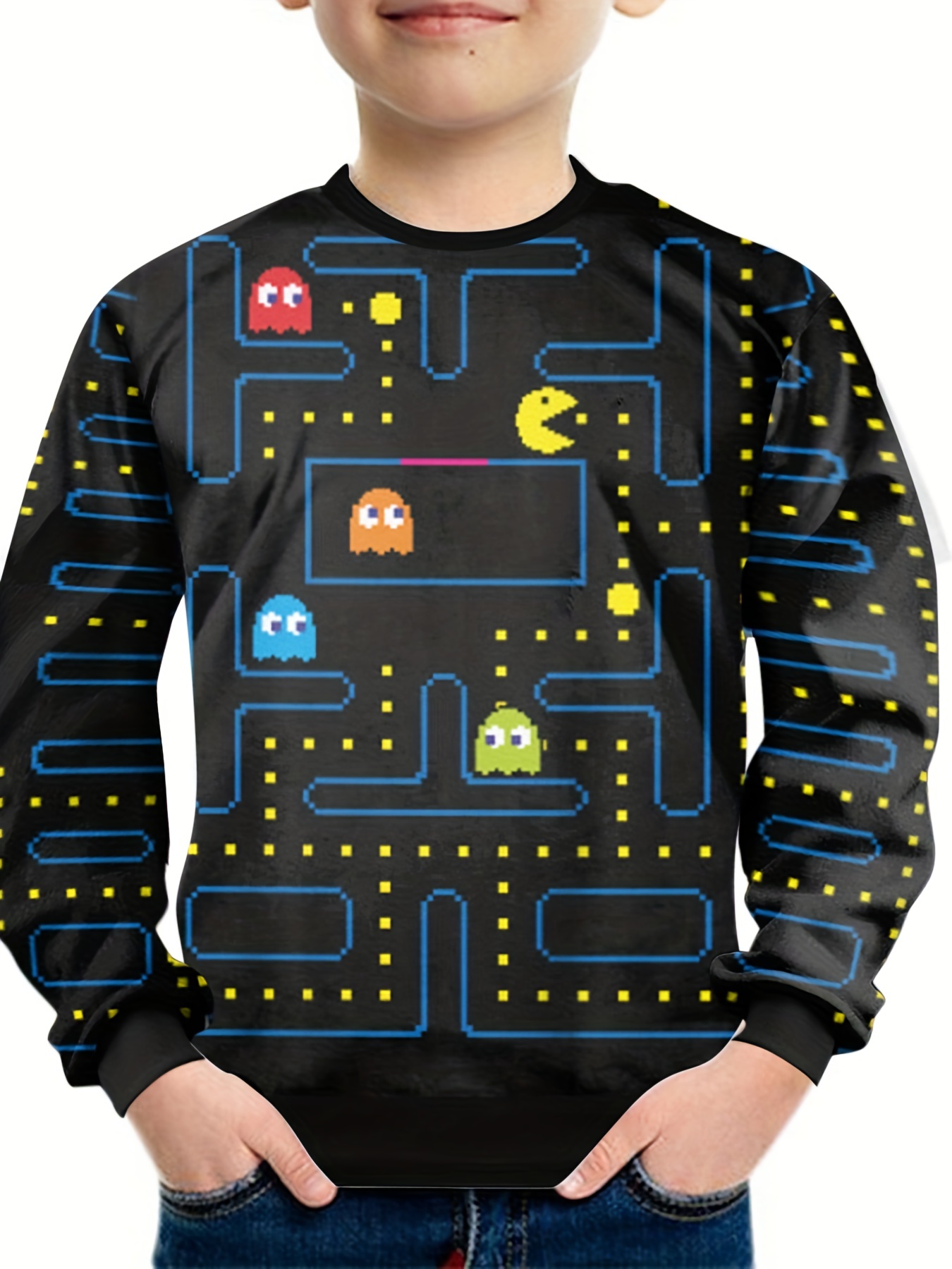 Teens Hot Game Radiant 3d Print Trendy Sweatshirt Kids - Temu Canada