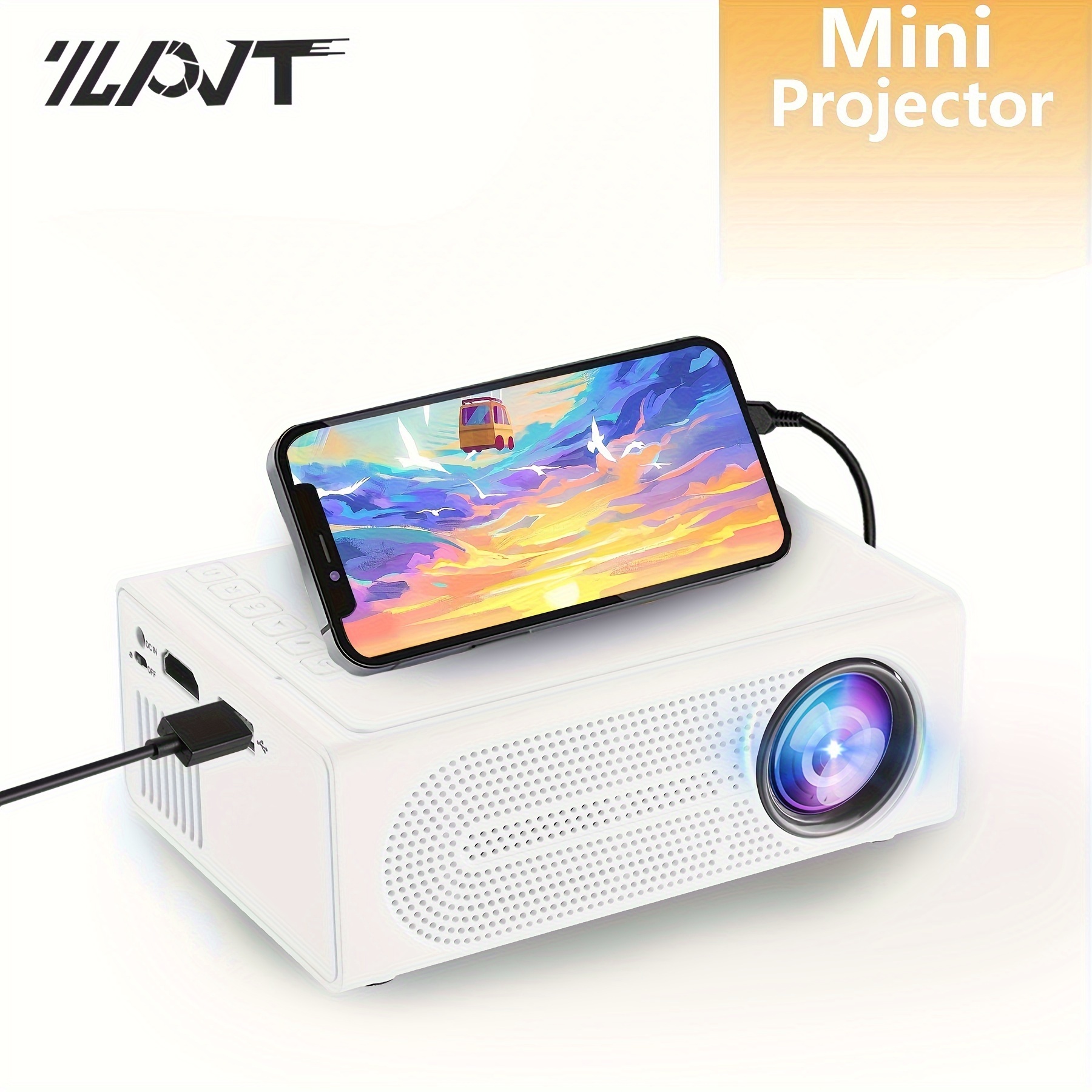 4k Projector Wifi Portable Native 1080p Mini Projector - Temu