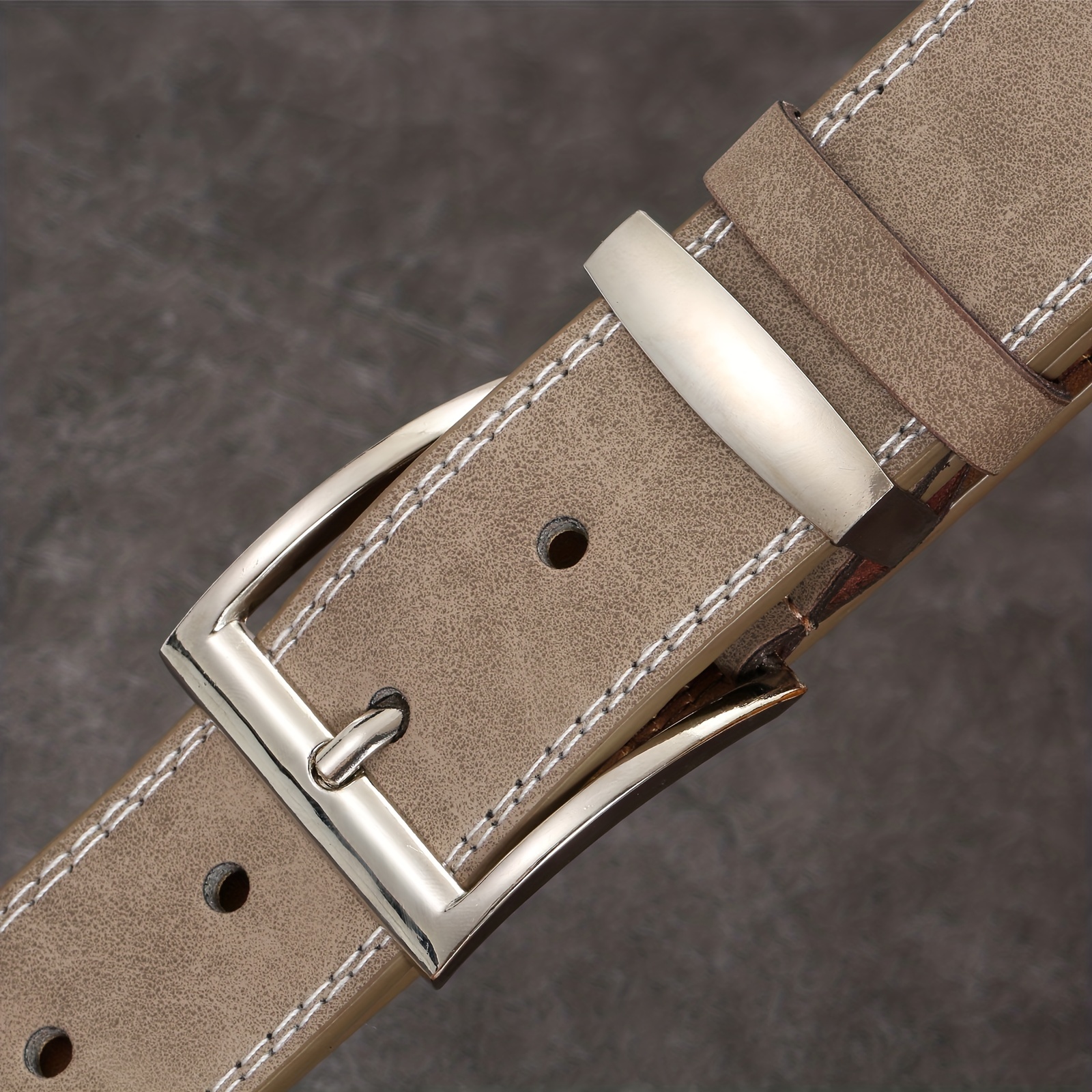 Men's Fashion Alloy Combination Buckle Trendy Versatile Belt