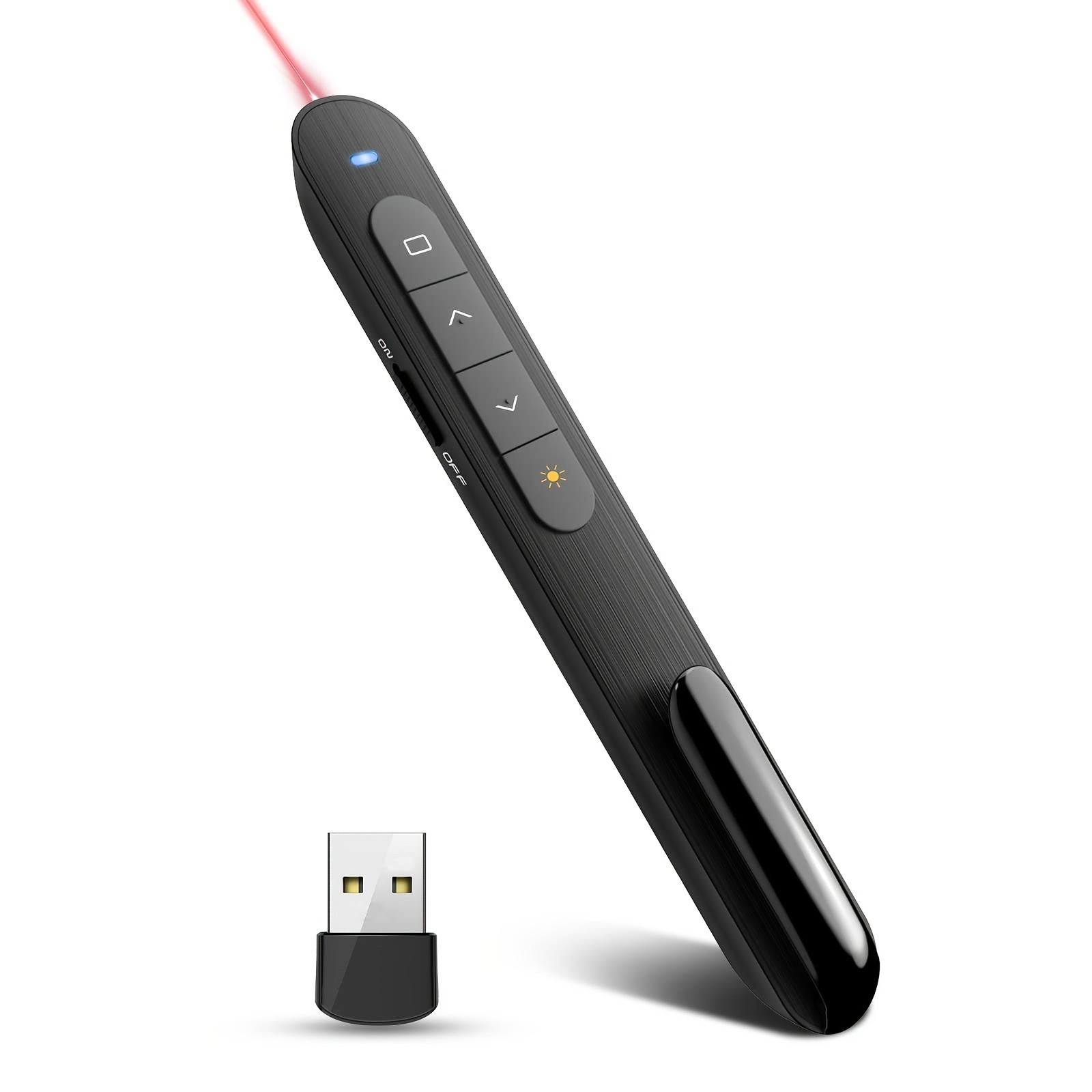 1pc Remote USB Wireless Presenter Clicker for PowerPoint & Mac PC PPT Google Slide