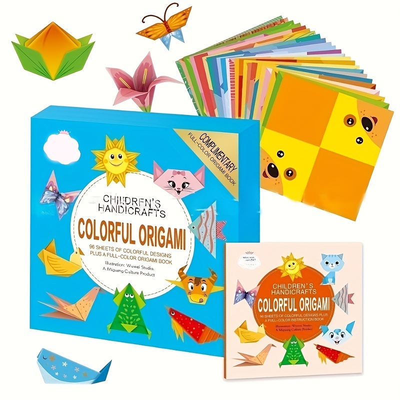 1pc Libro Istruzioni Taglio Carta Origami Bambini 80 Pagine - Temu Italy