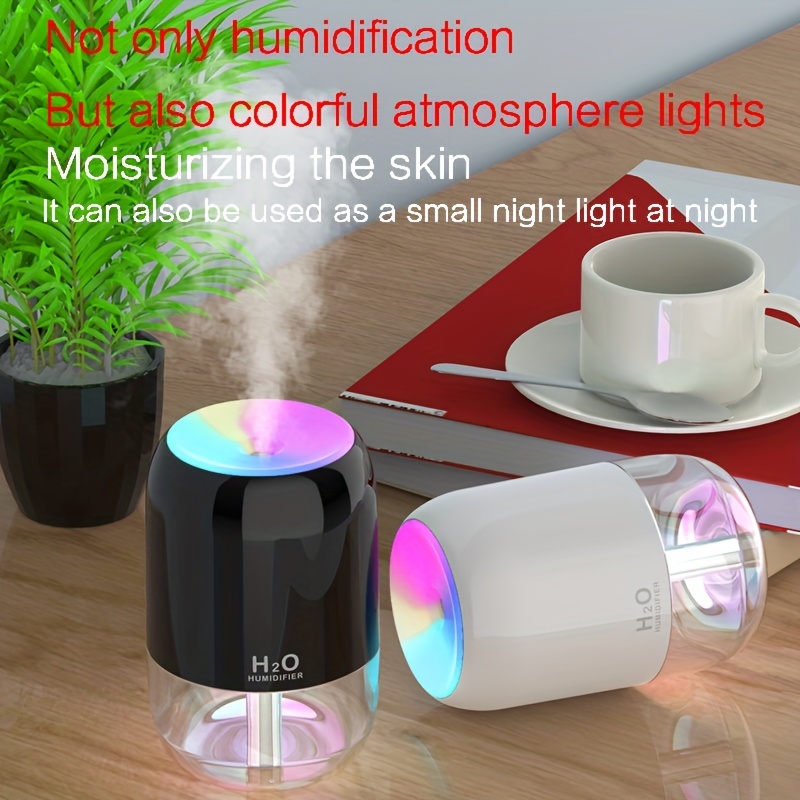 300Ml Mini Air Humidifier Ultrasonic Aroma Essential Oil Diffuser Auto –  EXPERIENCE THESLAY