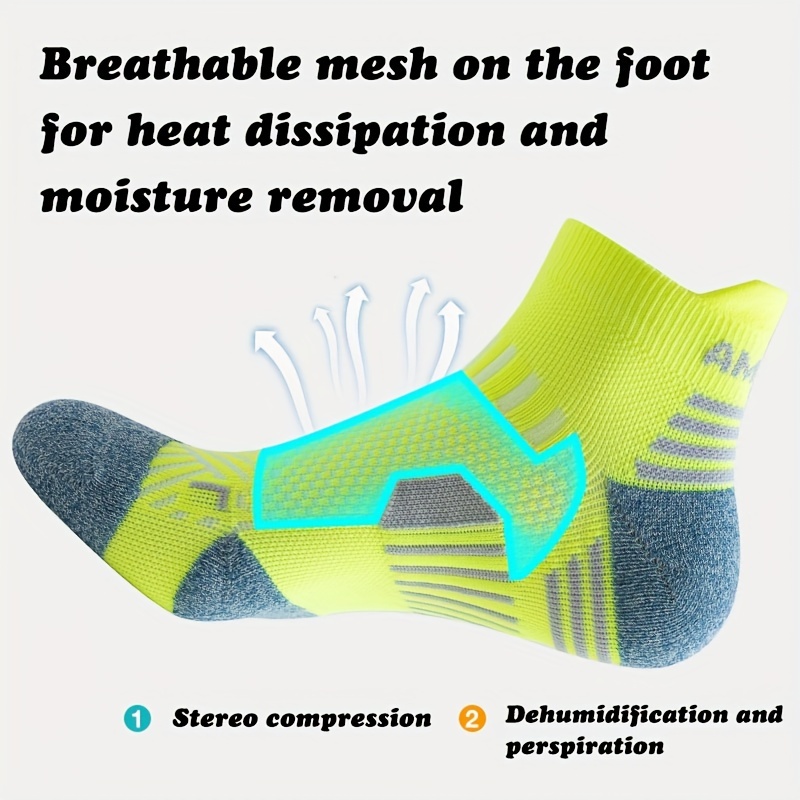 Breathable Thick Low cut Socks for Men and Women
