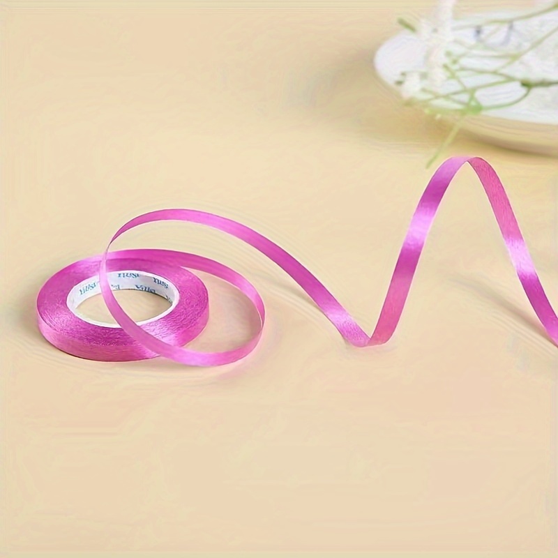 100yards Thin Ribbon Balloon Colorful Rope Ribbon - Temu