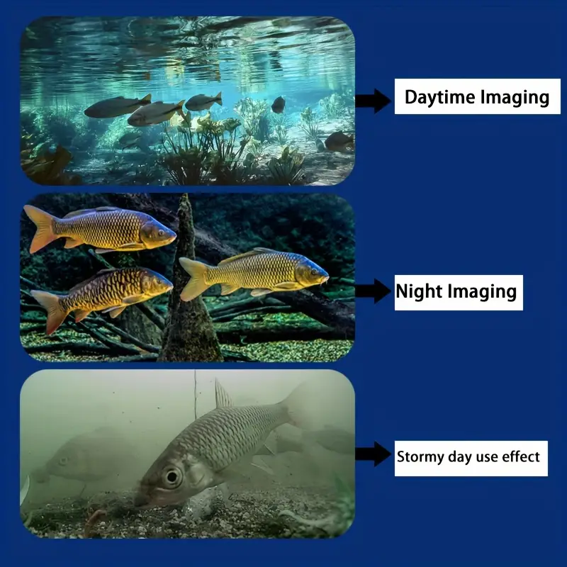 Visible Fish Finder Full View Display Camera 12 Infrared - Temu Canada