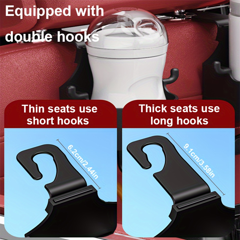 Wasserbecherhalter-Haken für die Autositzlehne, Rücksitz-Aufhänger