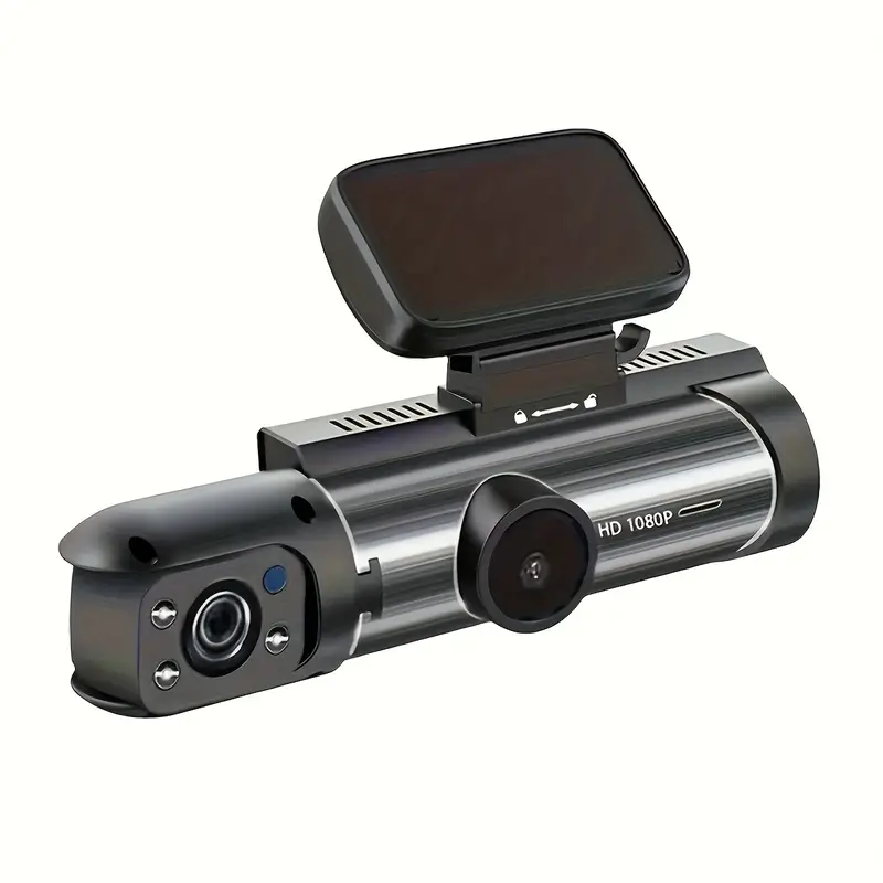 1080P Dual Camera, Dash Cam For Cars, Front And Inside, With IR Night  Vision, Loop Recording With 3.16 Inch IPS Screen