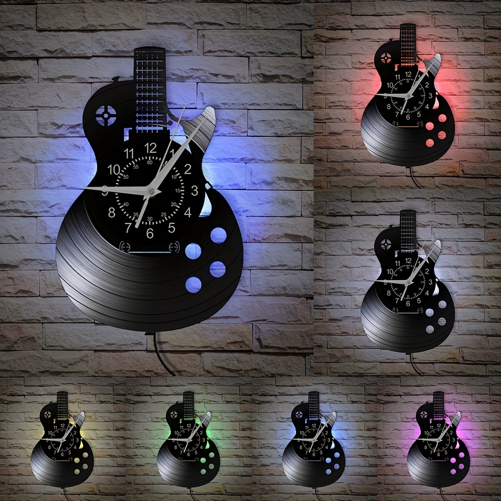 Las mejores ofertas en Relojes decorativos guitarras sin marca