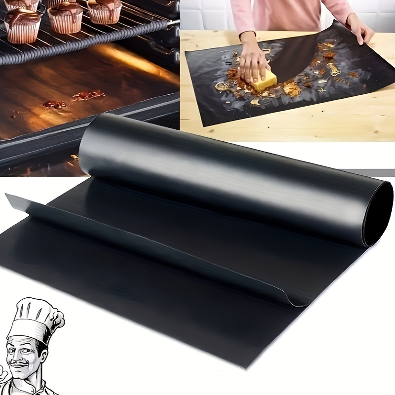 3pcs 5pcs reusable non stick oven mats 0 2mm thick oven liner   kitchen mats for microwave baking tools for baking grilling cooking grilling tools baking tools kitchen gadgets kitchen accessories home kitchen supplies details 9