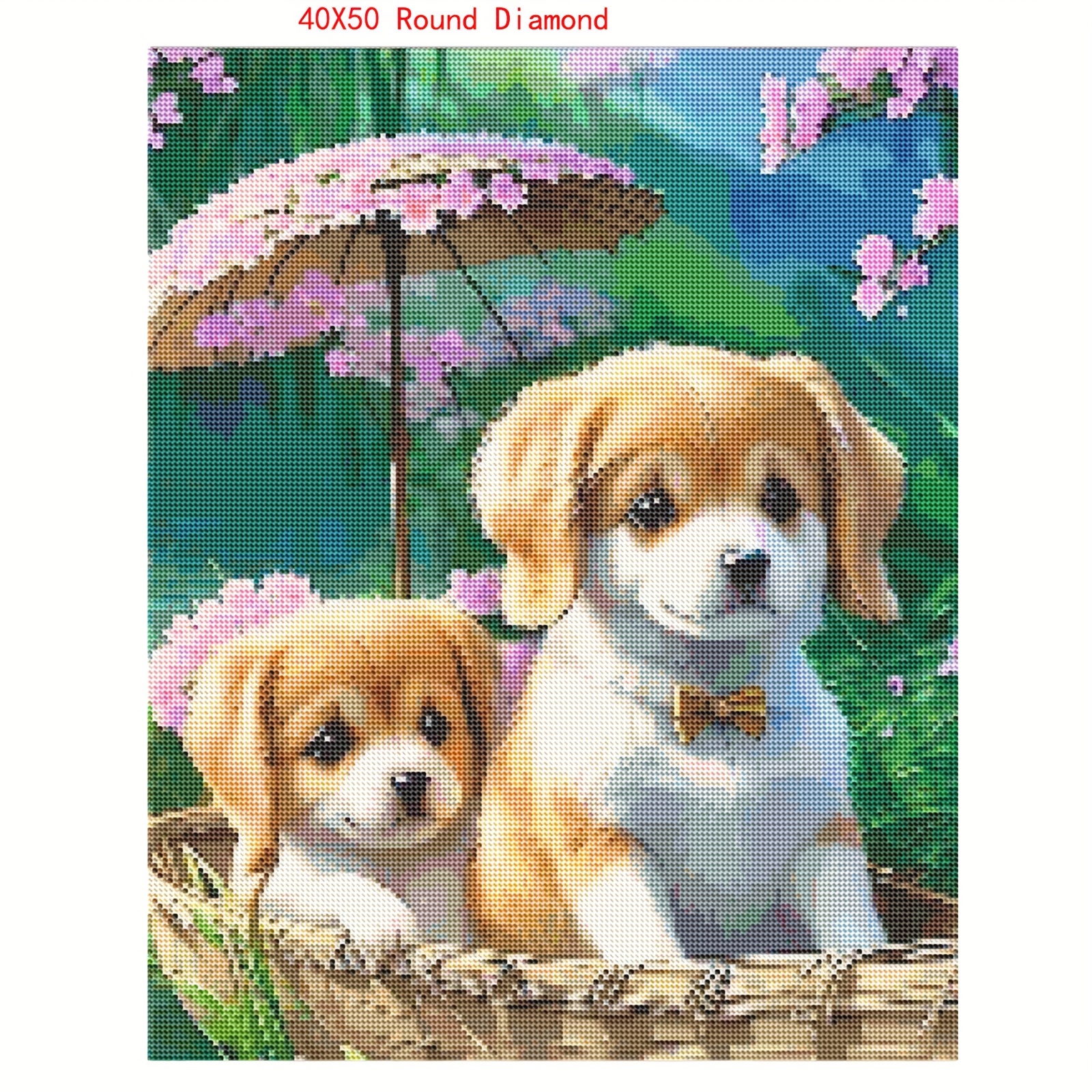 Diy Diamond Painting,embroidery Diamond,painting Dog,diamond Painting Dogs