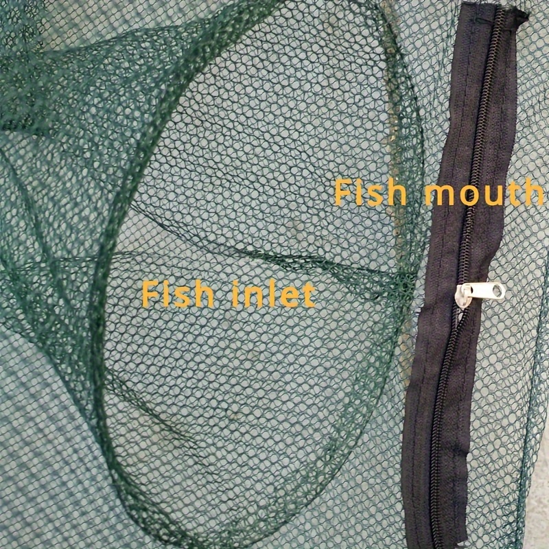 New Fishing Foldable Net Trap Cast Dip Cage Crab Fish Minnow