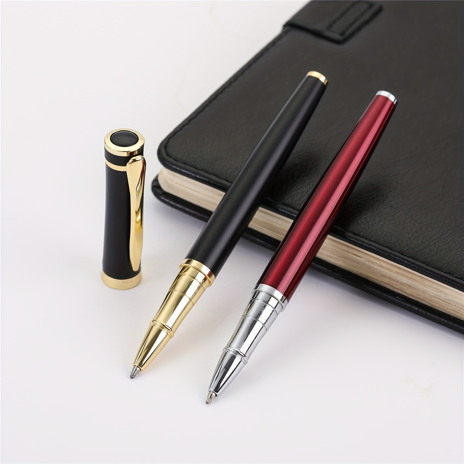 Lacquer Rollerball Pen Stunning Luxury Pen With Golden - Temu