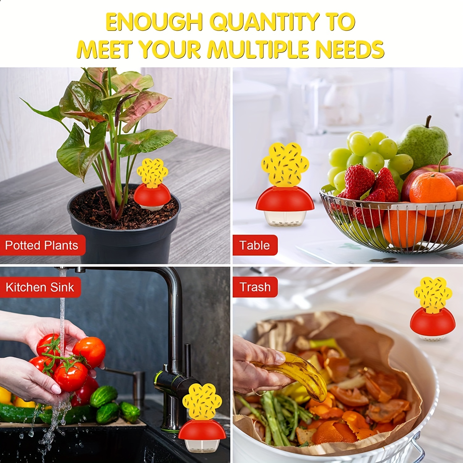 Fruit Fly Trap for Home + Kitchen