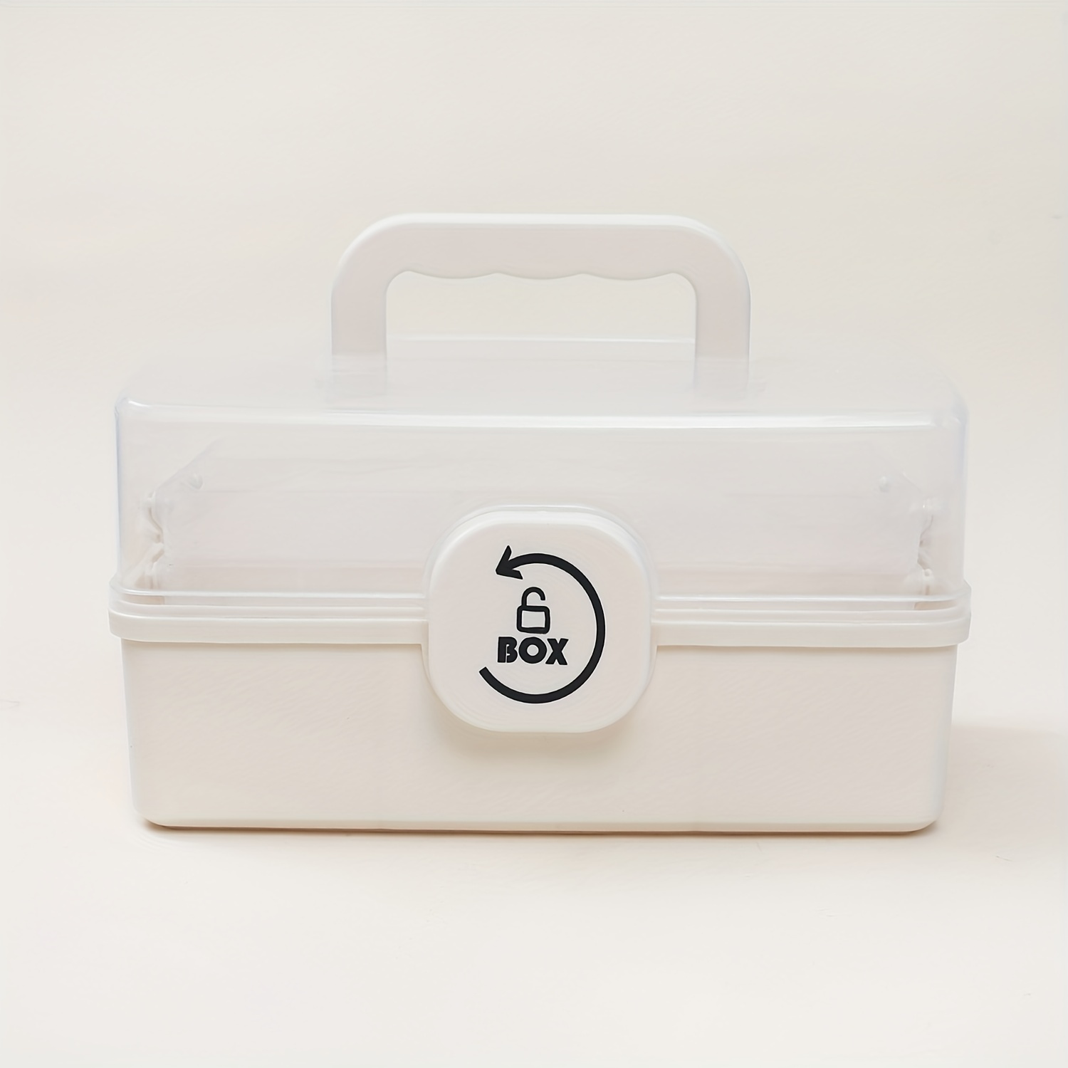 Valigetta Sanitaria Box porta farmaci con maniglia e chiusura a clic per  primo soccorso 33x22xh18cm piu Portapilole in ommaggio