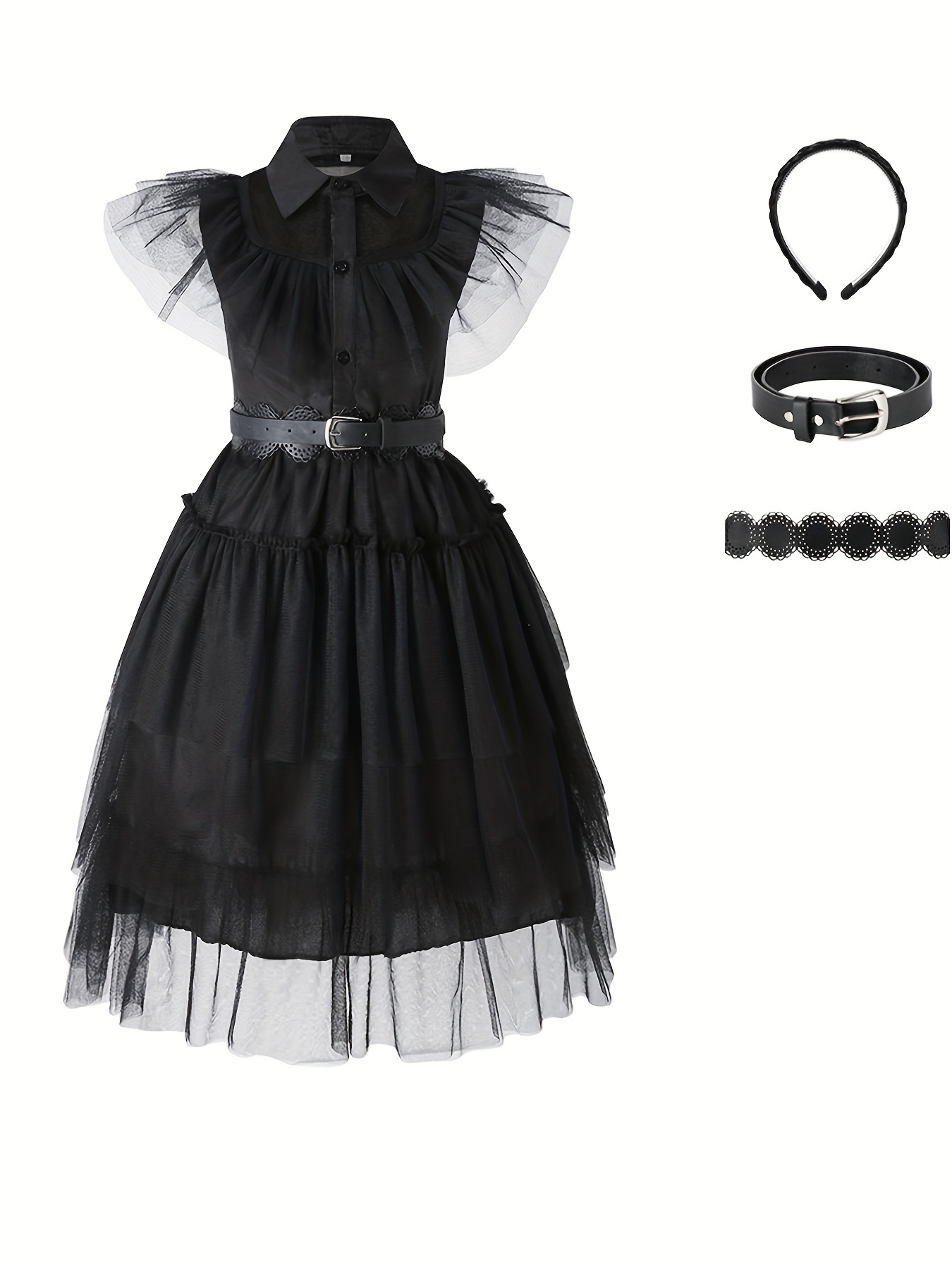 Black Dress Costumes - Temu