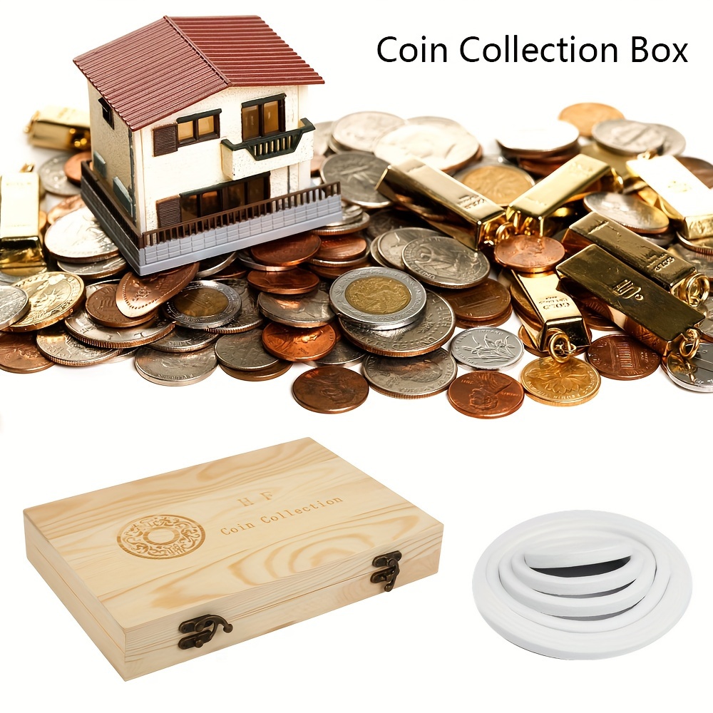 Coin Collection Supplies Holders Collectors Coins Capsules - Temu