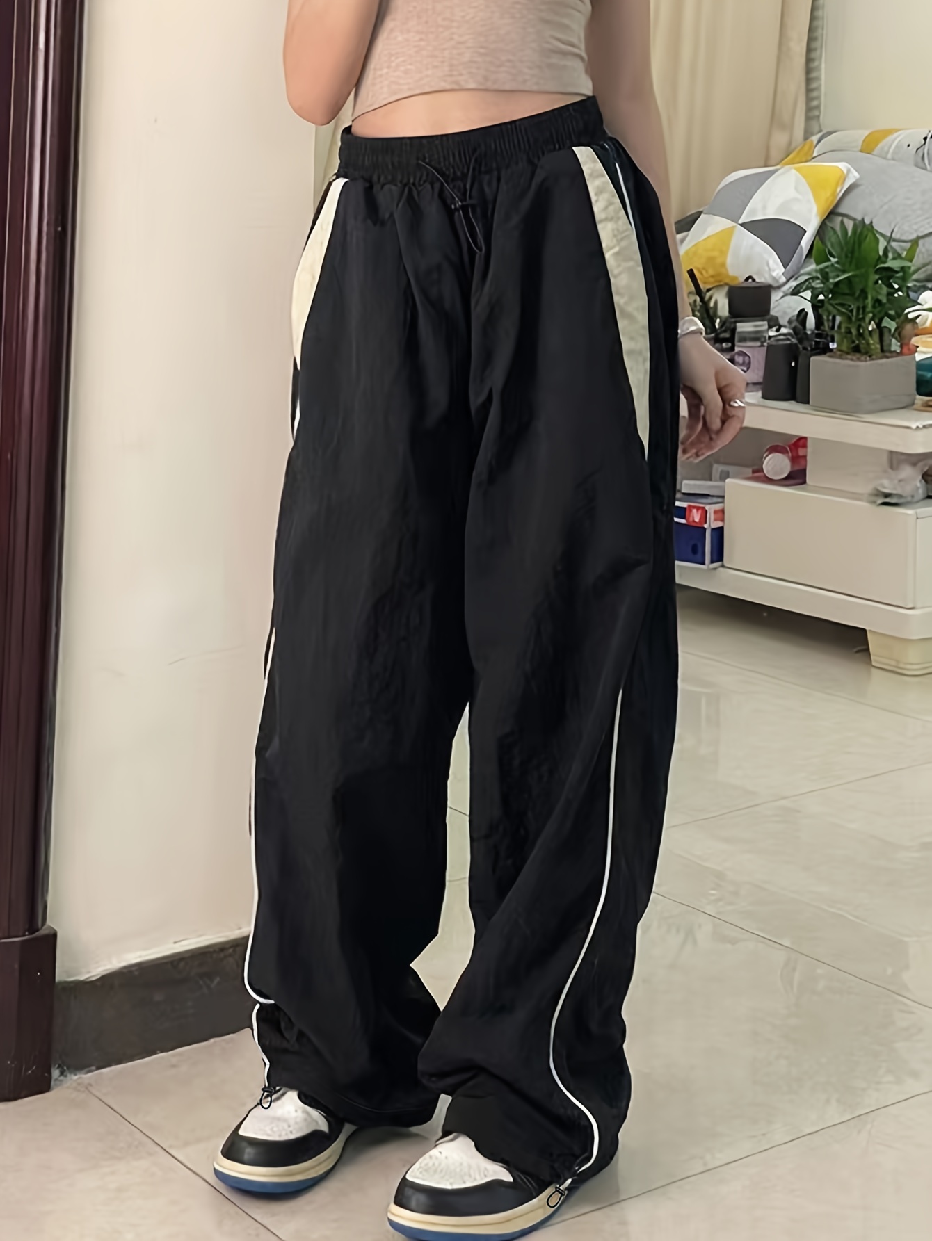 Y2k Jogger Cargo Pants Streetwear Gothic Casual Baggy Pants - Temu Chile