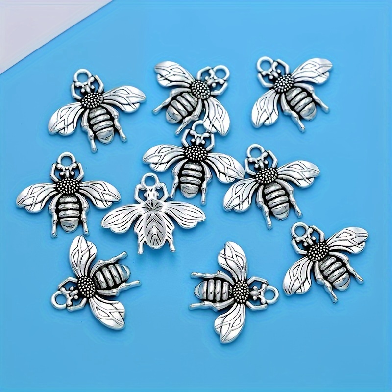 Bee Charms Jewelry Making, Jewelry Making Accessory