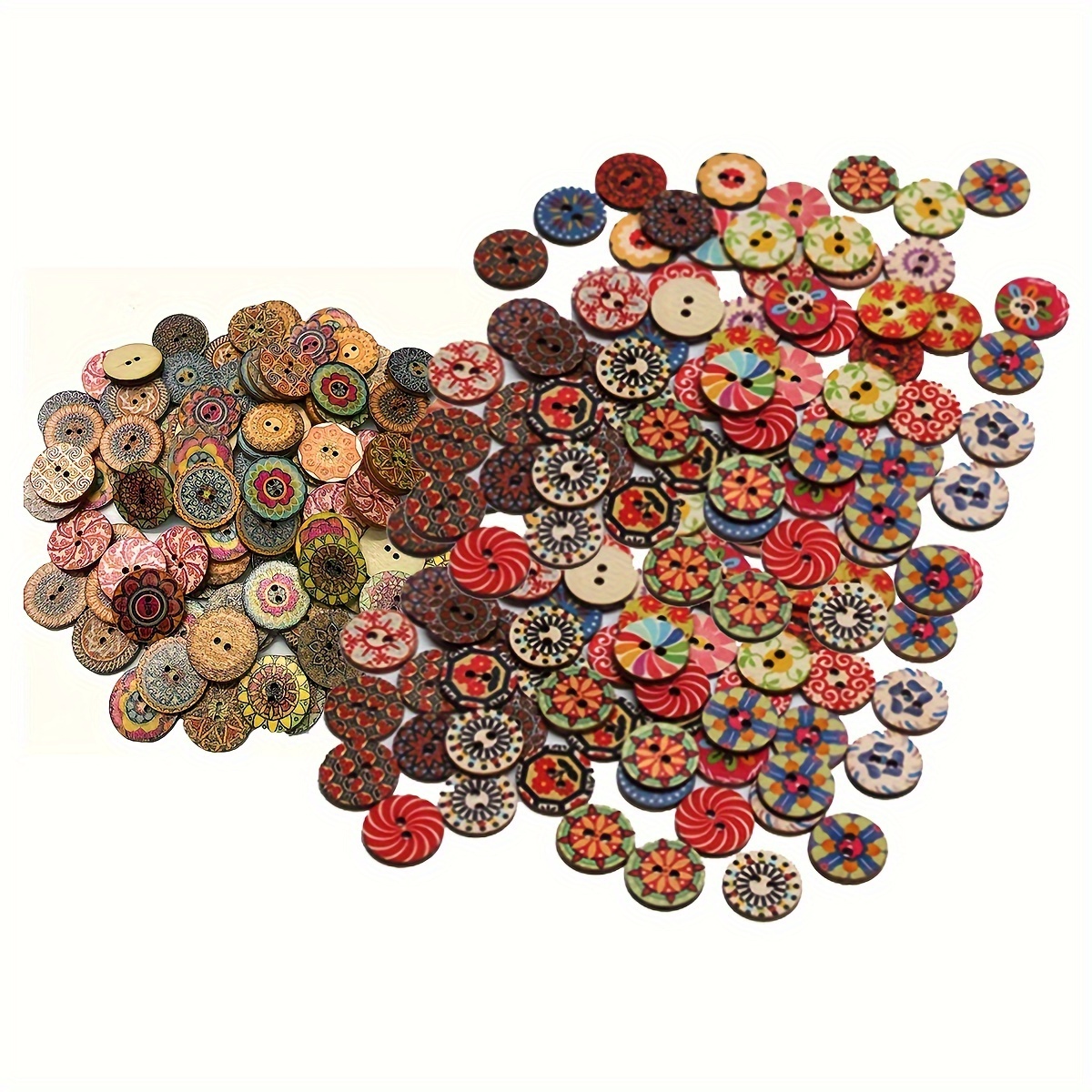 Las mejores ofertas en Multi-Color botones de costura de plástico redondo