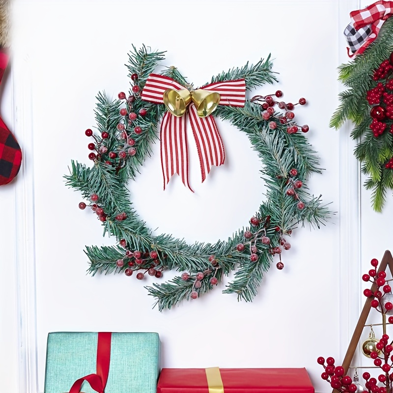Oversized Red Jingle Bell Garland