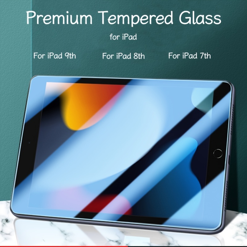2pack]ipad 9ème / 8ème / 7ème génération, Ipad 10.2 pouces Protecteur  d'écran en verre trempé