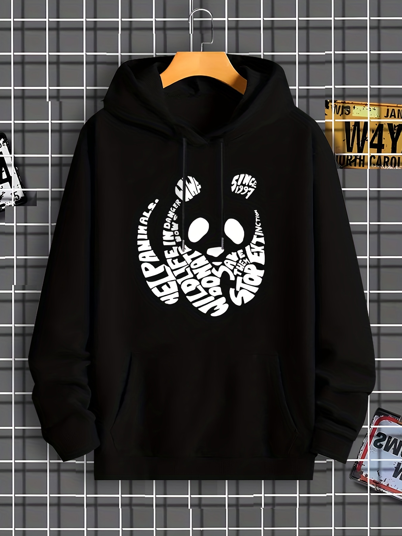 Panda hot sale hoodie men