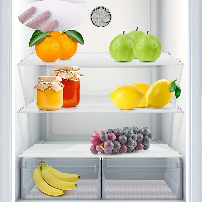 6pcs Non slip Refrigerator Mat Anti fouling Table Mat