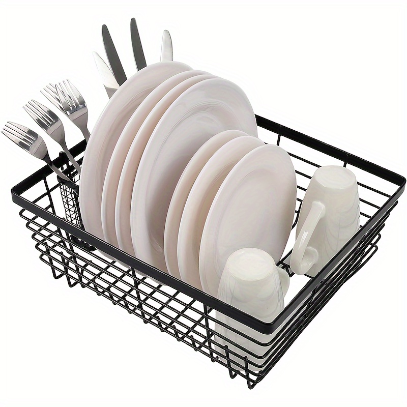 Kitsure Dish Drying Rack - Multipurpose 2-Tier Dish Rack, Dish Drainer