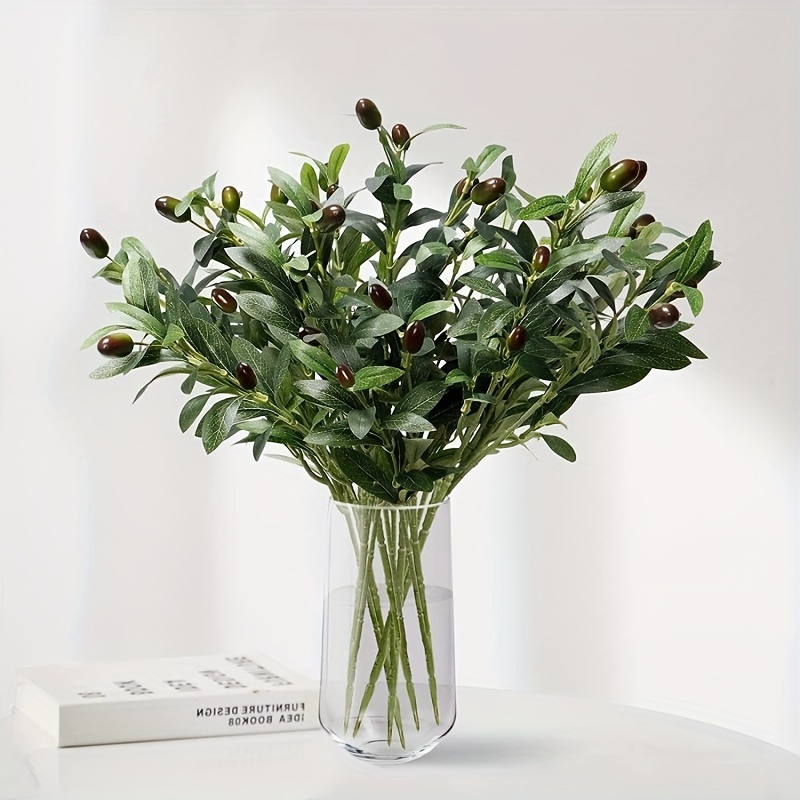 Faux Olive Branch, Artificial Flowers