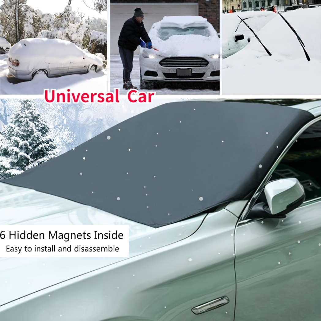 1pc Magnetische Anti schnee abdeckung Auto Windschutzscheibe - Temu Germany