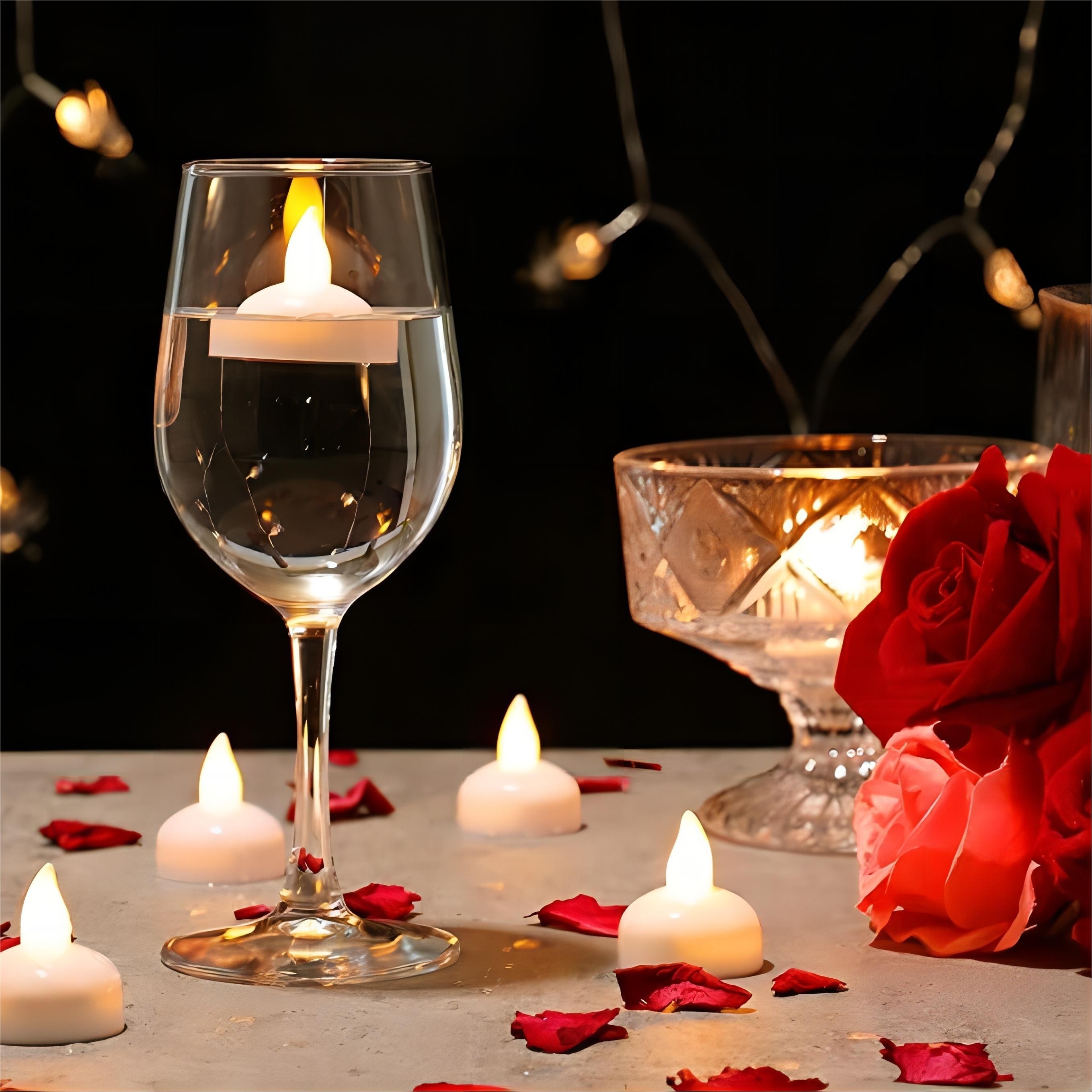 Floating Wine Glass Lighting : wine lamp