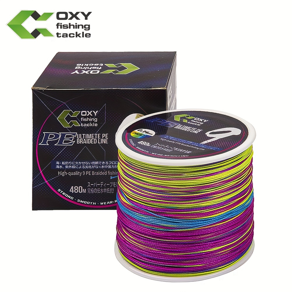 Braided 18897.64inchFishing Line, 9 Strands Super Strong 70LB Braided Lines  Abrasion Resistant PE Fishing Lines