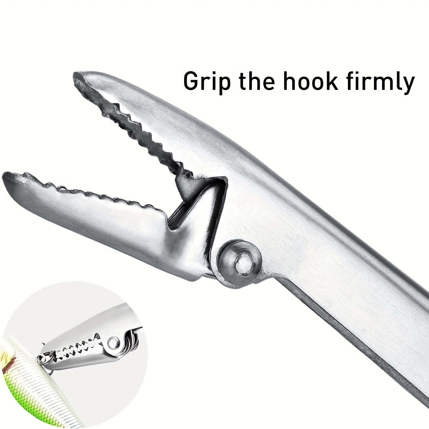 Stainless Steel Fishing Pliers Non slip Handle Hook Remover - Temu Australia