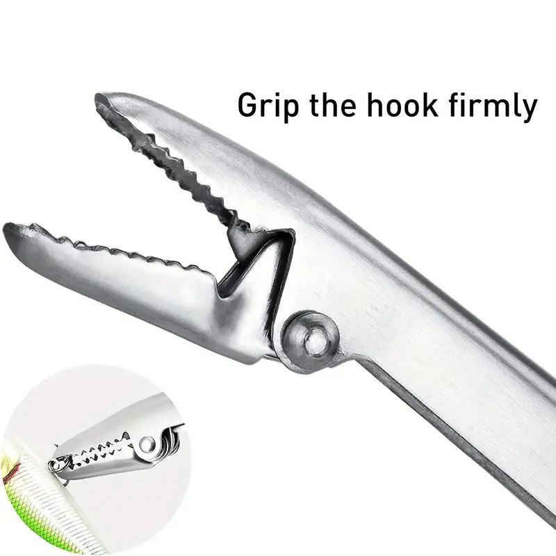 Stainless Steel Fishing Pliers Perfect Fish Hook Removal ! - Temu Canada