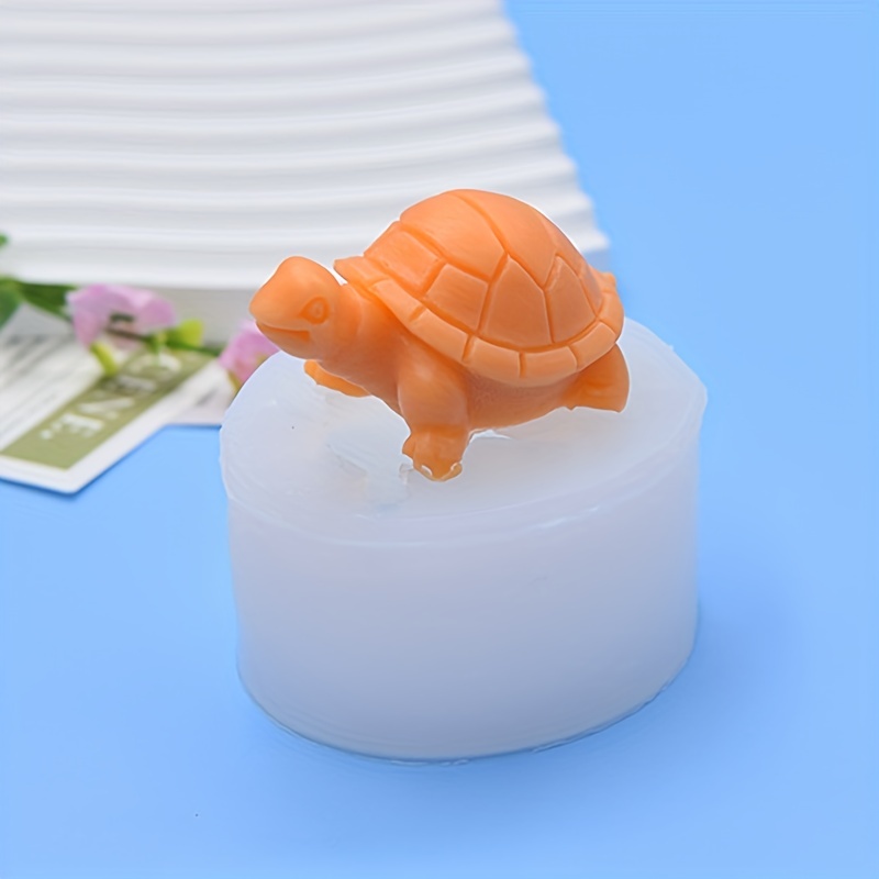 

1pc, Turtle Fondant Mold, 3d Silicone Mold, Candy Mold, Chocolate Mold, For Diy Cake Decorating Tool, Baking Tools, Kitchen Gadgets, Kitchen Accessories, Home Kitchen Items