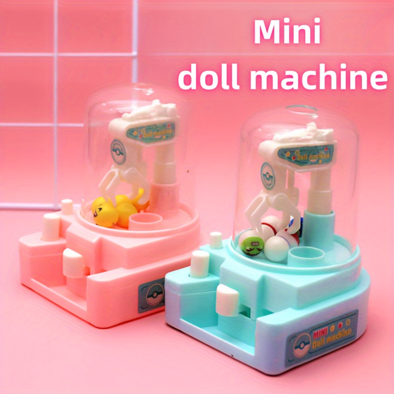 Brinquedo garra para máquina de boneca infantil, dois modos de