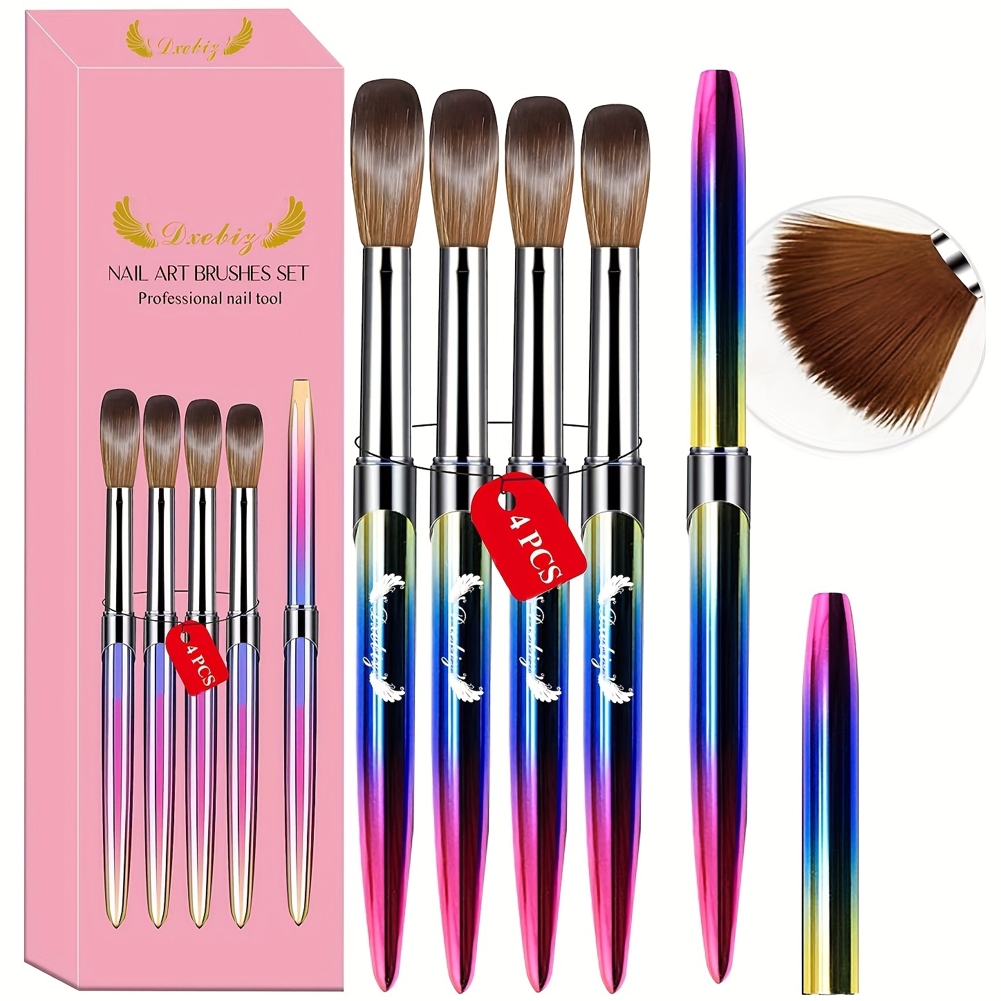 Nail Art Detailer and Striping Brushes Set | FINE LINE – Winstonia