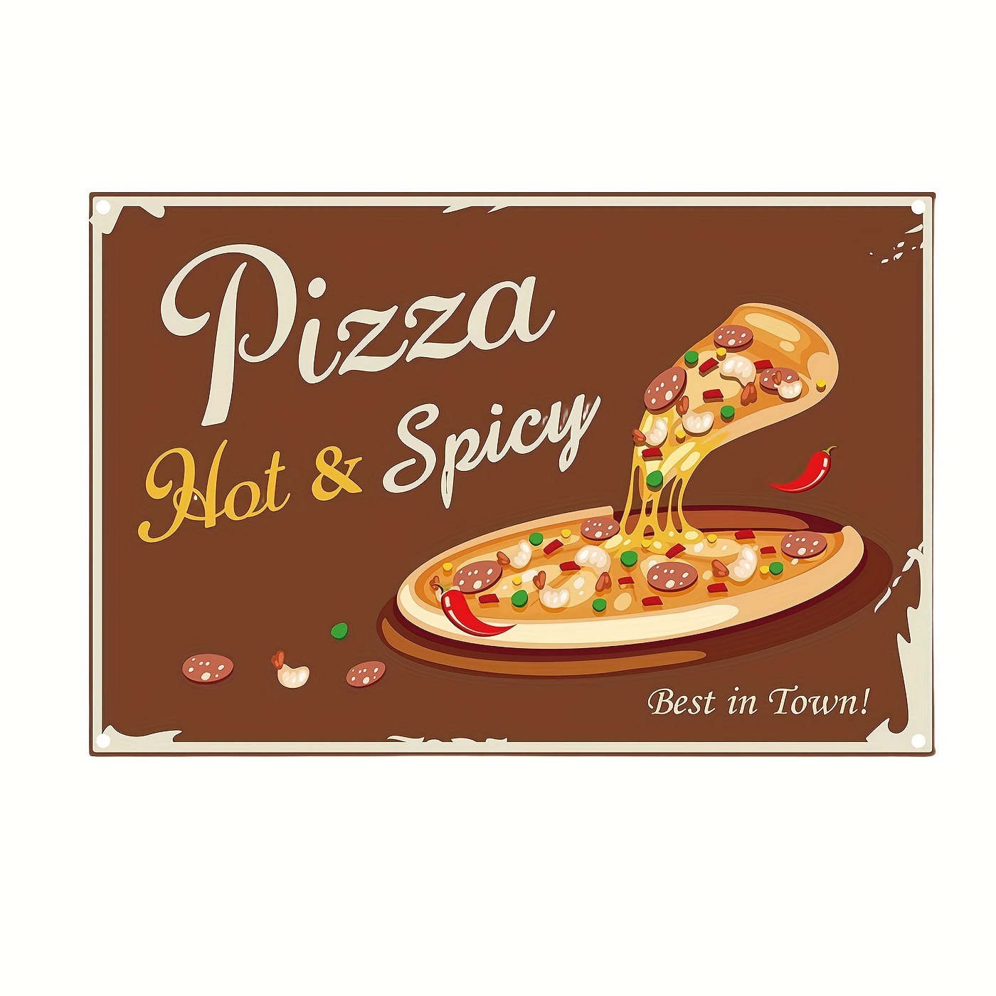 Pizza en plaque