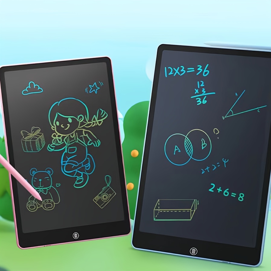 Tablette d'écriture LCD électronique de 15 pouces Tablette graphique  Tablette de dessin et d'écriture portable électronique 