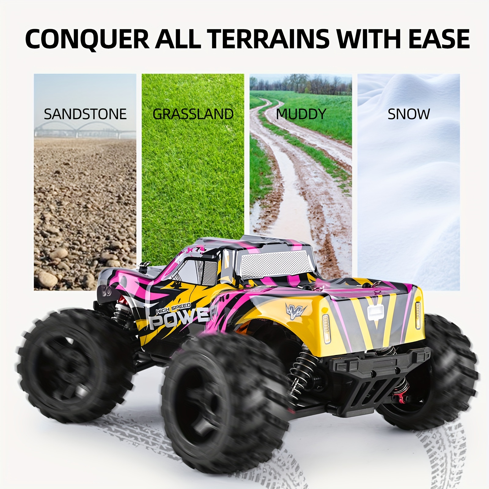 Waterproof rc hot sale monster truck