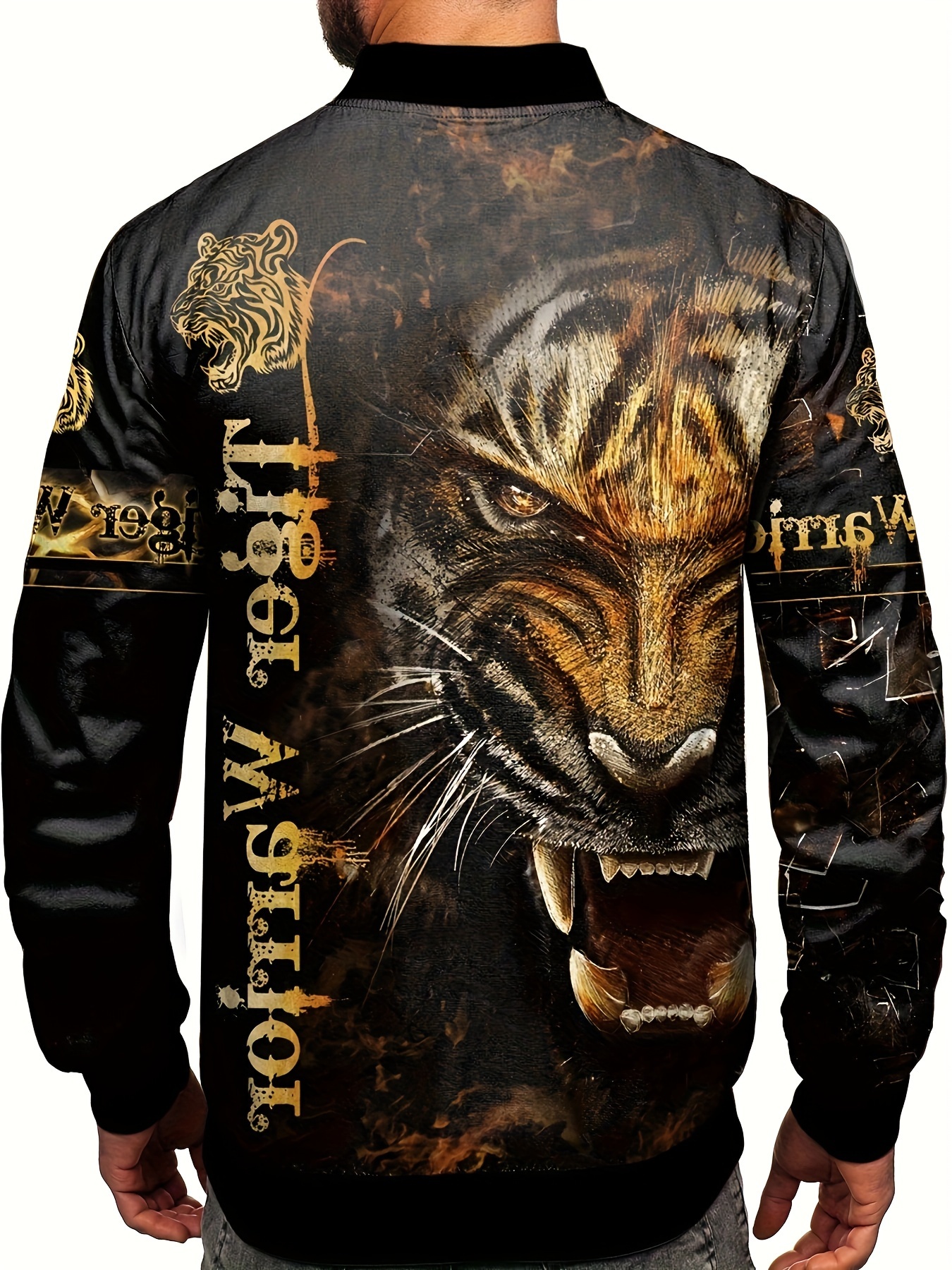 Veste best sale tigre homme