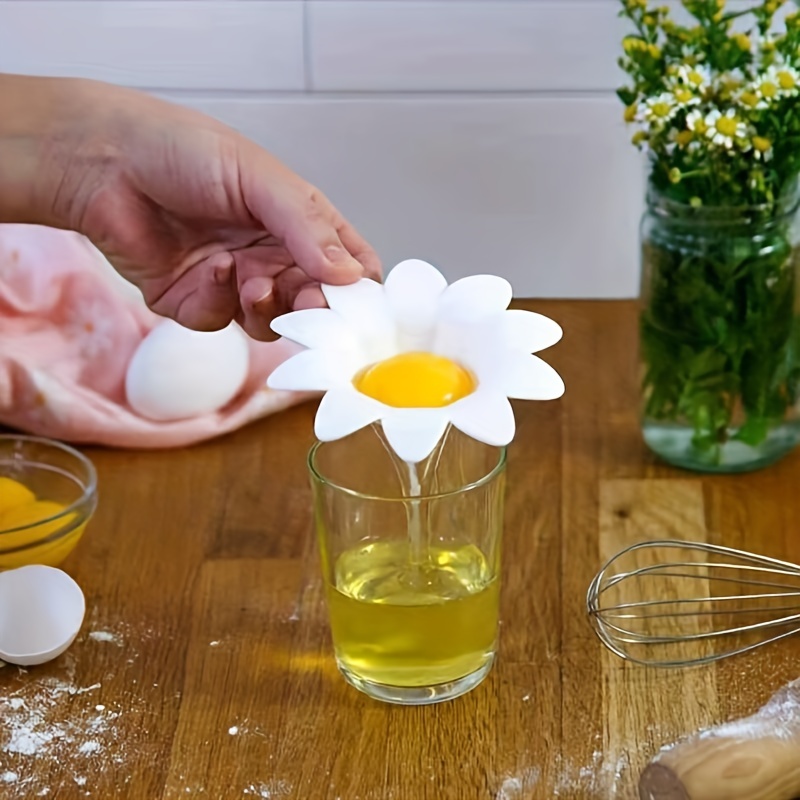 Daisy Egg Separator Daisy Household Flower Egg Yolk - Temu