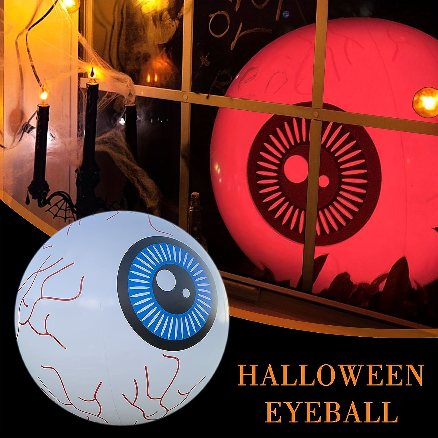 Eyeball Halloween Decorations  Halloween Scary Eyes Balls - Party &  Holiday Diy Decorations - Aliexpress