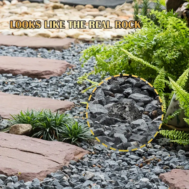 Hide A Spare Key Fake Rock, Gray Camouflage Stone Diversion Safe Looks And  Feels Like Real Stone Rock, Safe For Outdoor Garden Or Yard - Temu United  Kingdom