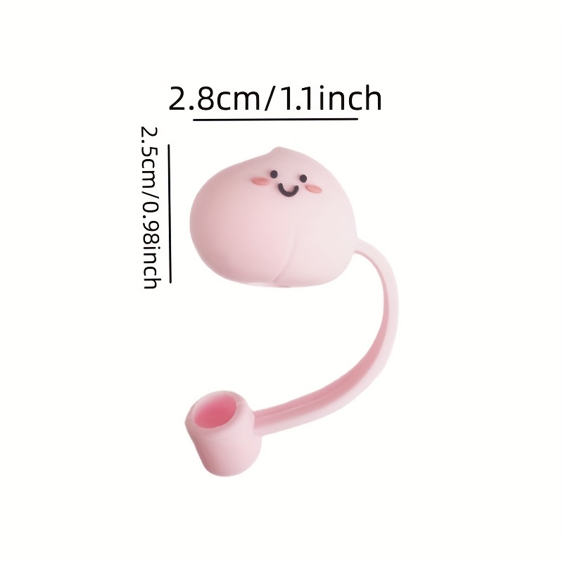 Cat Paw Silicone Straw Cover Large Size Straw Cover Reusable Silicone Soft  Case Party Decorations Christmas Gifts - Temu