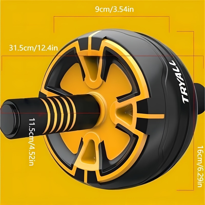 Abdominal Exercise Wheel for Body Building Waist & Tummy Slimming