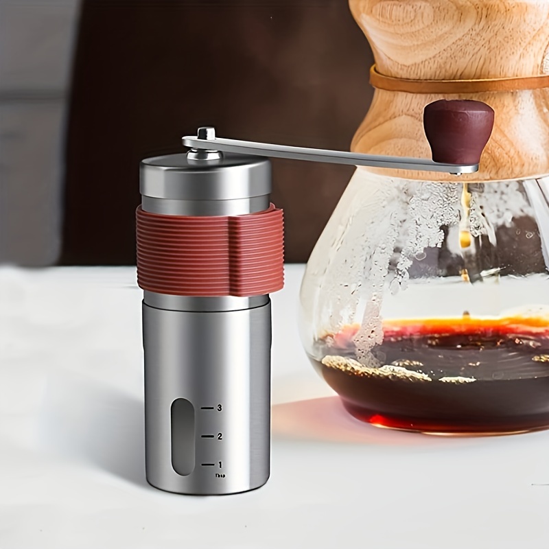 Portable Mini Espresso Machine,electric Usb Handheld Coffee Grinder  Portable Coffee Maker Usb Charging Stainless Steel And Coffee Machine For  Outdoor Home Office - Temu