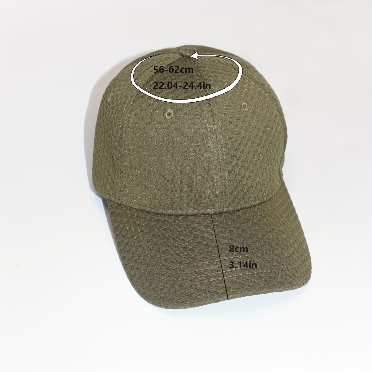 Mens Baseball Cap Adjustable Sun Visor Sports Hat