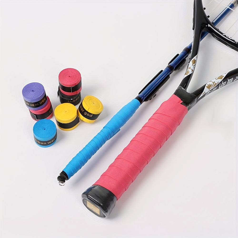 2pcs Racket Sweatband Clip Belt Entrapped Badminton Racket Grip  Anti-Slipping Grip Tape Handlebar Tape Bicycle Grips Tennis Racket Handle  Tape Fishing Pole Wrap Tape Tennis Grips : : Sports, Fitness &  Outdoors
